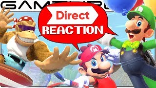 Nintendo Direct Reaction Discussion: Mario Tennis Aces, Funky Kong, Odyssey Luigi DLC, TWEWY