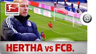 Hertha Berlin Beat Klinsmann's Bayern to Go Top