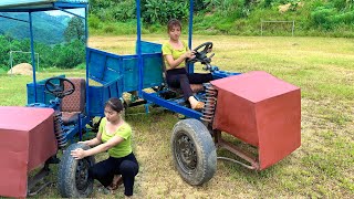 Restore a four-wheeled vehicle into a supercar from rusty old items found.