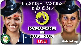 RADUCANU vs KOSTYUK | Transylvania Open 2021 | LIVE GTL Tennis Watchalong Stream