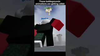 These battlegrounds games are getting wild fr #roblox #robloxshorts #fighting #battleground