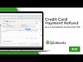 Credit Card Payment Refund | New in QuickBooks Desktop Mac 2021