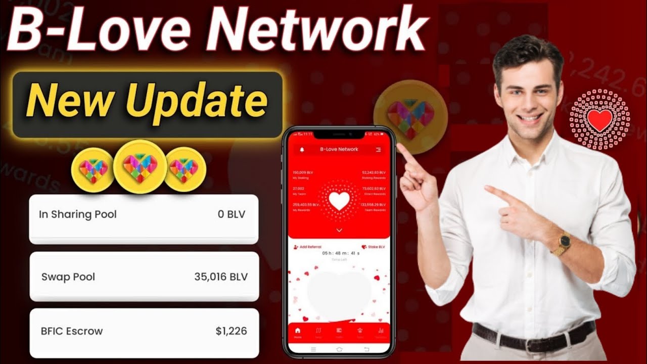 B Love Network New Update About Daily Rewards - Blove Update Daily ...