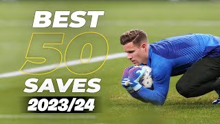 Best 50 Goalkeeper Saves 2023/24 | HD #20