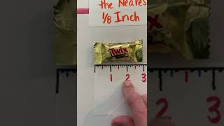 Measuring to the Nearest 1/8 Inch
