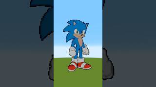 Sonic Minecraft Pixel Art #minecraft #sonic