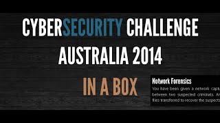CYSCA 2014 - Notwork Forensics : Network Forensics challenge 2