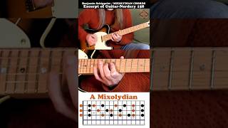 Master the MIXOLYDIAN MODE 🎵 Simple Chords, Authentic Great Sound 🎸(Frank Gambale Method) #shorts