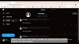Project 4 Network of Harvard CS50 Web