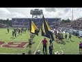 Appalachian State University Marching Band plays their fight song Hi-Hi-y-ike-us 2021