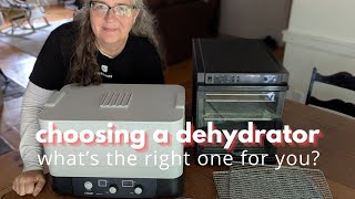 Choosing a dehydrator -- comparing Tribest and Nutrimill / L'equip dehydrators