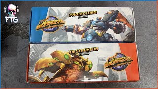 Unboxing Monsterpocalypse Destroyers/Protectors Starter Sets