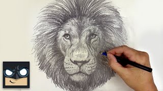How To Draw a Lion | YouTube Studio Sketch Tutorial