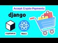 Accept Crypto Payments in Django & React using Cryptomus Payment Gateway