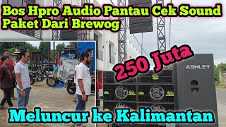 Bos hpro pantau cek sound paket 250 juta dari brewog