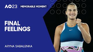 Match Point | Sabalenka Makes First Final | Australian Open 2023