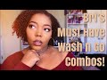 My Ultimate Wash n Go Combos For Dry Natural Hair | Miche, Uniqurl, Soultanicals, and MORE!