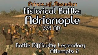 Total War: Attila historical battle - Adrianople (Legendary difficulty)