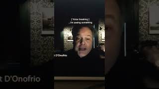 Vincent d’onofrio explains how to act in less than a minute!