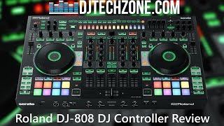 Roland DJ-808 Serato DJ Controller Video Review!