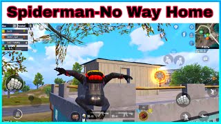 🔥Power Of Spiderman Web Shooter | Spiderman-No Way Home Mode in BGMI