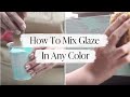 How to Make Your Own Furniture Glaze in Any Color | Country Chic Paint Clear Glaze