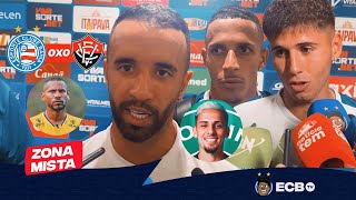 🔥 VEJA O QUE OS JOGADORES DO BAHIA FALARAM DO JUIZ E DO JOGO APÓS EMPATE NO BAVI! CAIO FALA DE BIEL