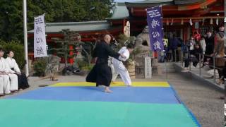 Vermilion of Japanese Shinto shrine is beautiful　《aikido Kousinkan Japan》