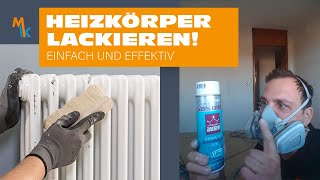 Heizkörper lackieren einfach und effektiv !!!