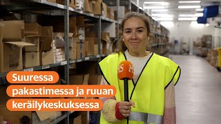 Robotit auttavat keräämään tilauksia Vantaalla