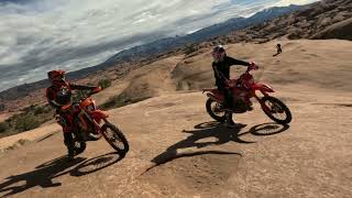 Moto Men get lubed up for Slick Rock