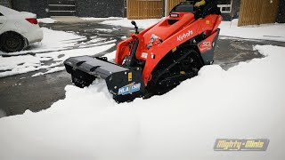 HLA Snow - 1500 Snow Pusher - Mini Skid Steer