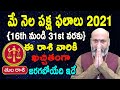 May Rasi Phalalu | 16th May to 31st May | Tula Rashi 2021 | Nanaji Patnaik | Pooja Tv Telugu
