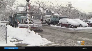 Snow Piles Up On Long Island, 8 Inches For Some