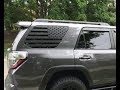 How to install and trim American flag decal onto the back window (Wet Application)