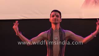 Odissi dancer, Premananad Sahu performs Battu at Sopan Festival