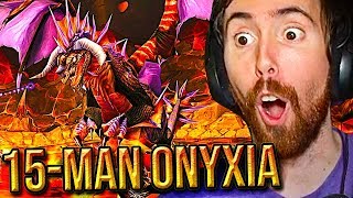 Asmongold First 15-MAN Onyxia Kill \u0026 More Loot DRAMA (Classic WoW Raid)