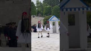 Syntagma Square Athens Greece Changing of the Guard