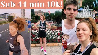 Sub 44 Minutes 10k! Getting a New 10k PB at Murcia 10k | Race Day Vlog