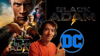 BLACK ADAM - OFFICIAL POSTER (DC UNIVERSE) REVIEW (DWAYNE JOHNSON) NEW AREA WARNER BROS. DISCOVERY