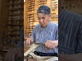 お玉ができるまで。豪快な８７歳の木割職人。 making handmade 製材