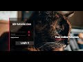Transparent Login Form with HTML & CSS | Html Login Page Design | Login form Design with Source Code