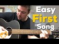 Easy First Song for Someone Learning Guitar | Country Music