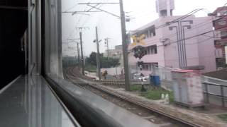 JR鹿児島本線 車窓 吉塚駅～千早駅（811系0番台外扇快速）推定110km/h運転！