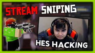 I stream sniped a streamer in Phantom Forces (RAGE)