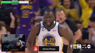 LAKERS at WARRIORS | NBA FULL GAME HIGHLIGHTS JOHNNY FINESSE REACTION
