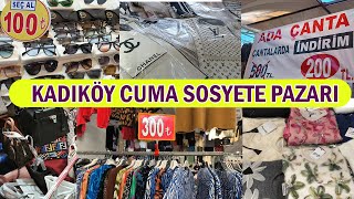 KADIKÖY CUMA SOSYETE PAZARI 🛍️ COK UCUZA KIYAFETLER🌺#sosyetepazari #indirim #alışveriş #reklam