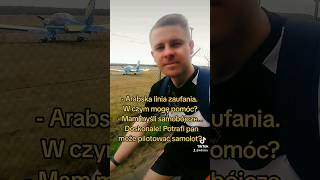 rozmowa kwalifikacyjna na pilota #samolot #pilot #praca #mundur #latanie #arab #myśli #terror #humor