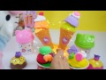 玩 hello kitty 黏土培樂多 冰淇淋 組合 玩具 開箱 hello kitty ice cream play doh set