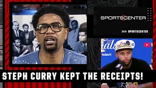 Steph Curry is KEEPING RECEIPTS and using it as motivation 🔥 - Jalen Rose | SportsCenter